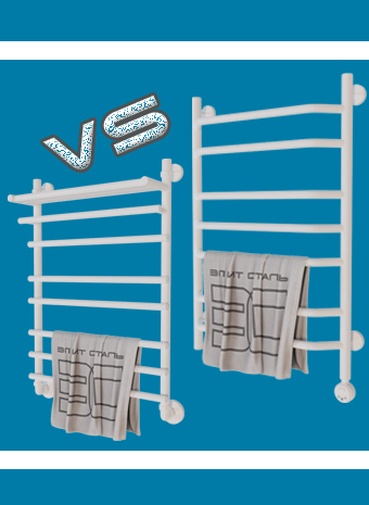 Битва полотенцесушителей: водяной vs электрический