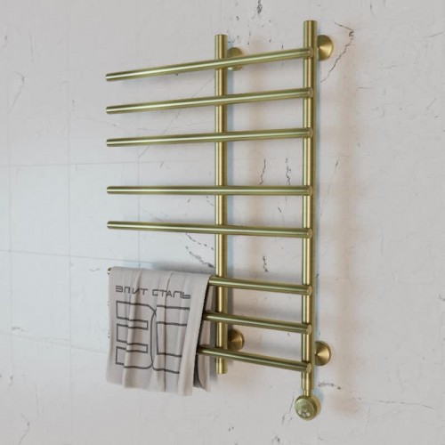 Полотенцесушитель электрический Элит Сталь Hairbrush бронза 1000x500 (нижнее справа)