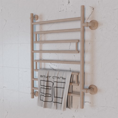 Полотенцесушитель водяной Элит Сталь Rome мокко 1000x400 (боковое подключение)