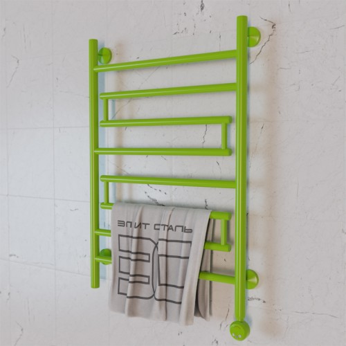 Полотенцесушитель электрический Элит Сталь Rome зеленый 600x600