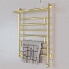 Полотенцесушитель электрический Элит Сталь Rome золото-матовый 700x500 (полка сверху)