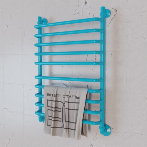 Полотенцесушитель водяной Элит Сталь Arpi аквамарин 1000x400