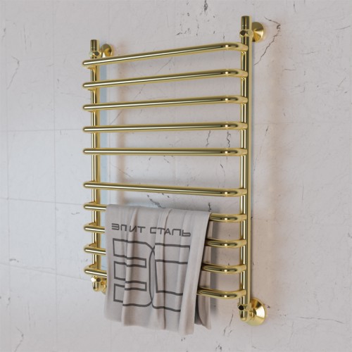 Полотенцесушитель водяной Элит Сталь Arpi золото 1000x400
