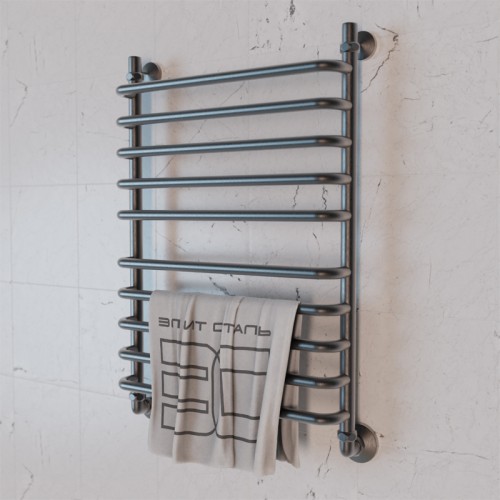 Полотенцесушитель водяной Элит Сталь Arpi графит 1000x400