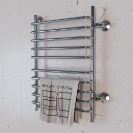 Полотенцесушитель водяной Элит Сталь Arpi хром 1000x400 (боковое подключение)