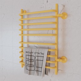 Полотенцесушитель водяной Элит Сталь Arpi лимонный 1000x400 (боковое подключение)