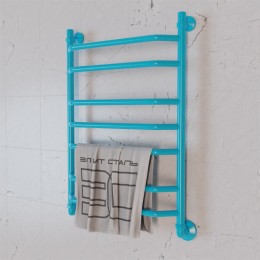 Полотенцесушитель водяной Элит Сталь Trapezoid аквамарин 1000x400