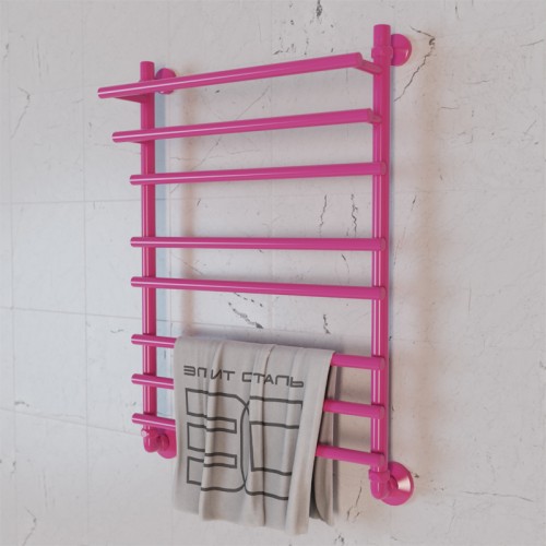 Полотенцесушитель водяной Элит Сталь Ladde фуксия 1200x500