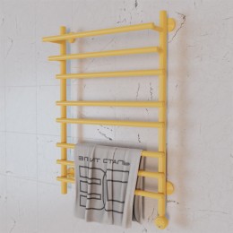 Полотенцесушитель электрический Элит Сталь Ladde лимонный 600x600