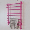 Полотенцесушитель электрический Элит Сталь Ladde фуксия 1000x600