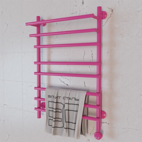Полотенцесушитель электрический Элит Сталь Ladde фуксия 1000x600