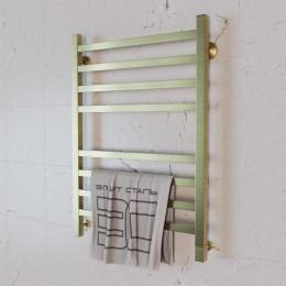 Полотенцесушитель водяной Элит Сталь Square бронза 1200x400